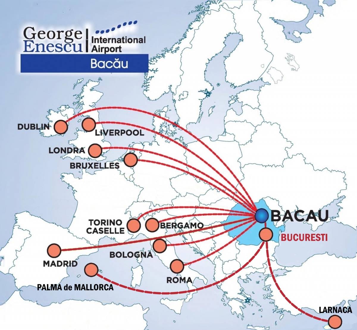 Болгария: описание аэропортов, расположение, маршруты на карте