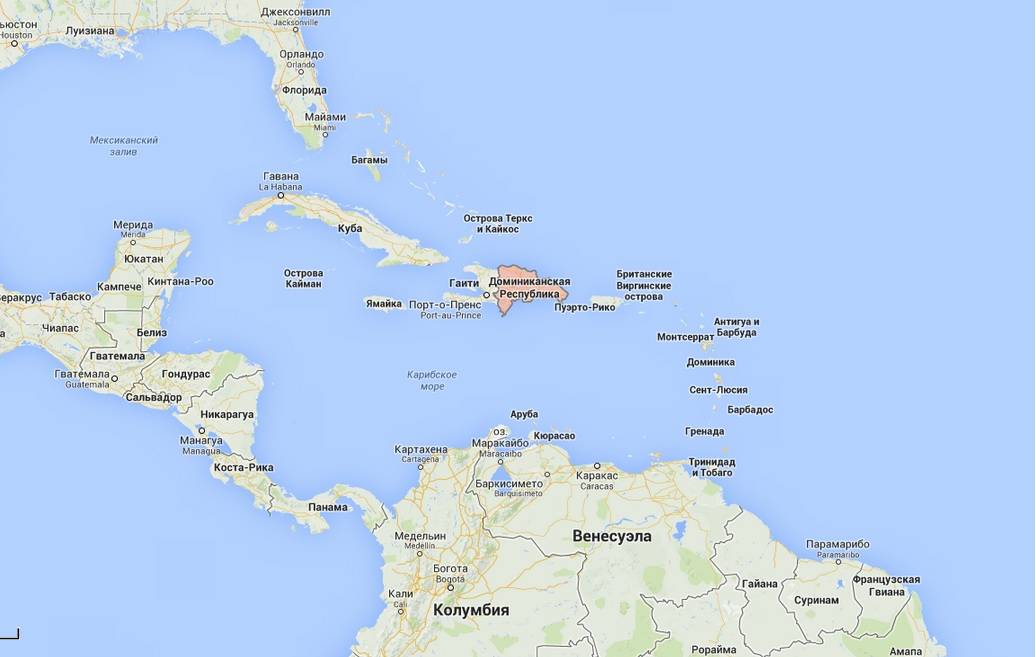 Доминикана - описание: карта доминиканы, фото, валюта, язык, география, отзывы
