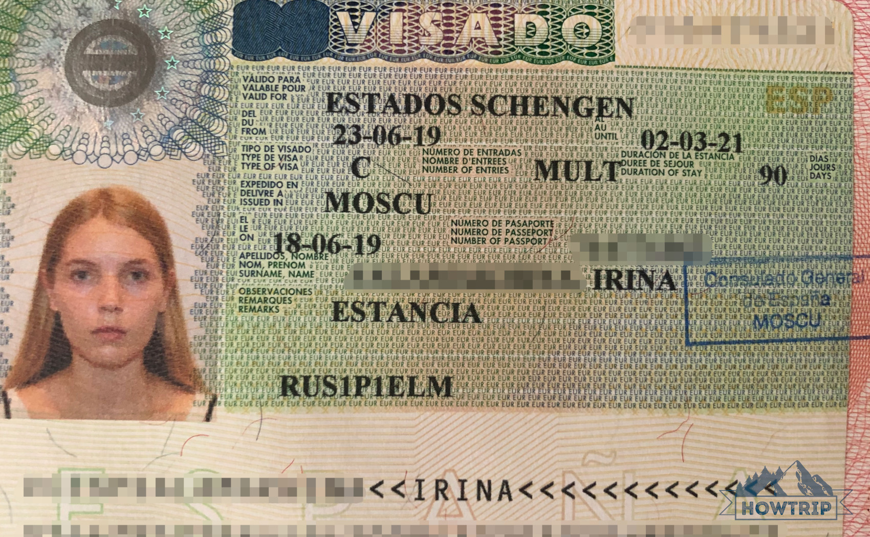 Испанская виза шенген