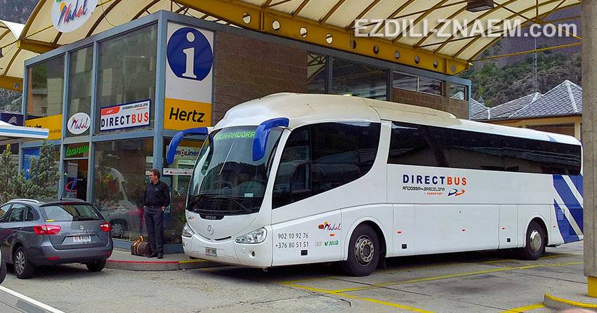 Барселона-андорра: как добраться на автобусе или машине?
