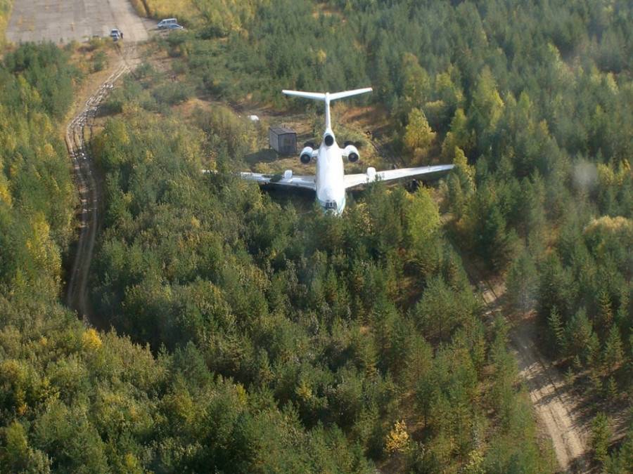 Аварийная посадка ту-154 в ижме — вики