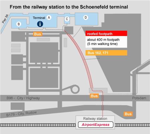Аэропорт берлина шенефельд – схема, терминалы, онлайн табло, как добраться в город