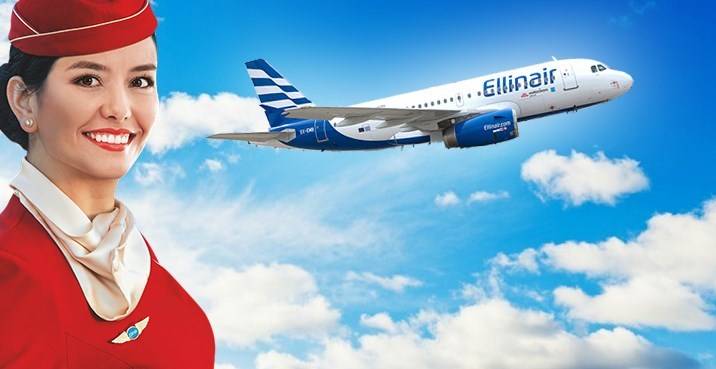 Греческая авиакомпания эллинэйр (ellinair)