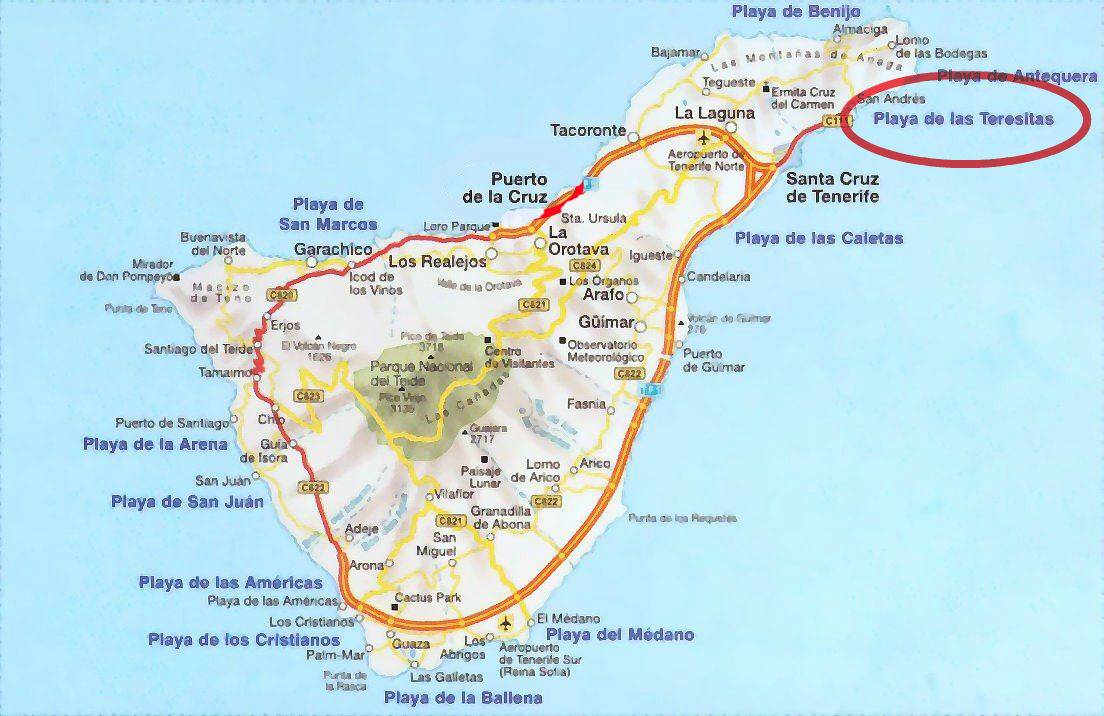 Аэропорты тенерифе на канарских островах