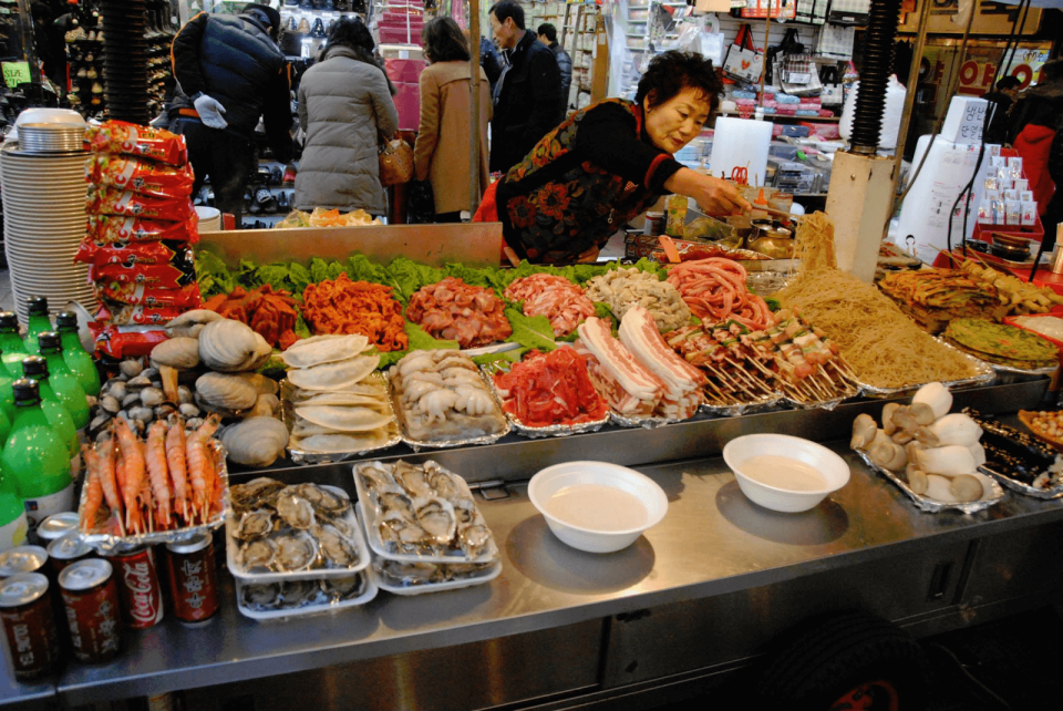 Цены в южной корее на еду, транспорт и развлечения
