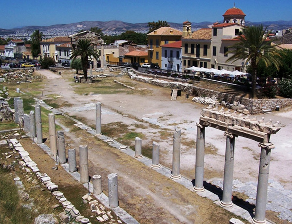 древняя агора в афинах