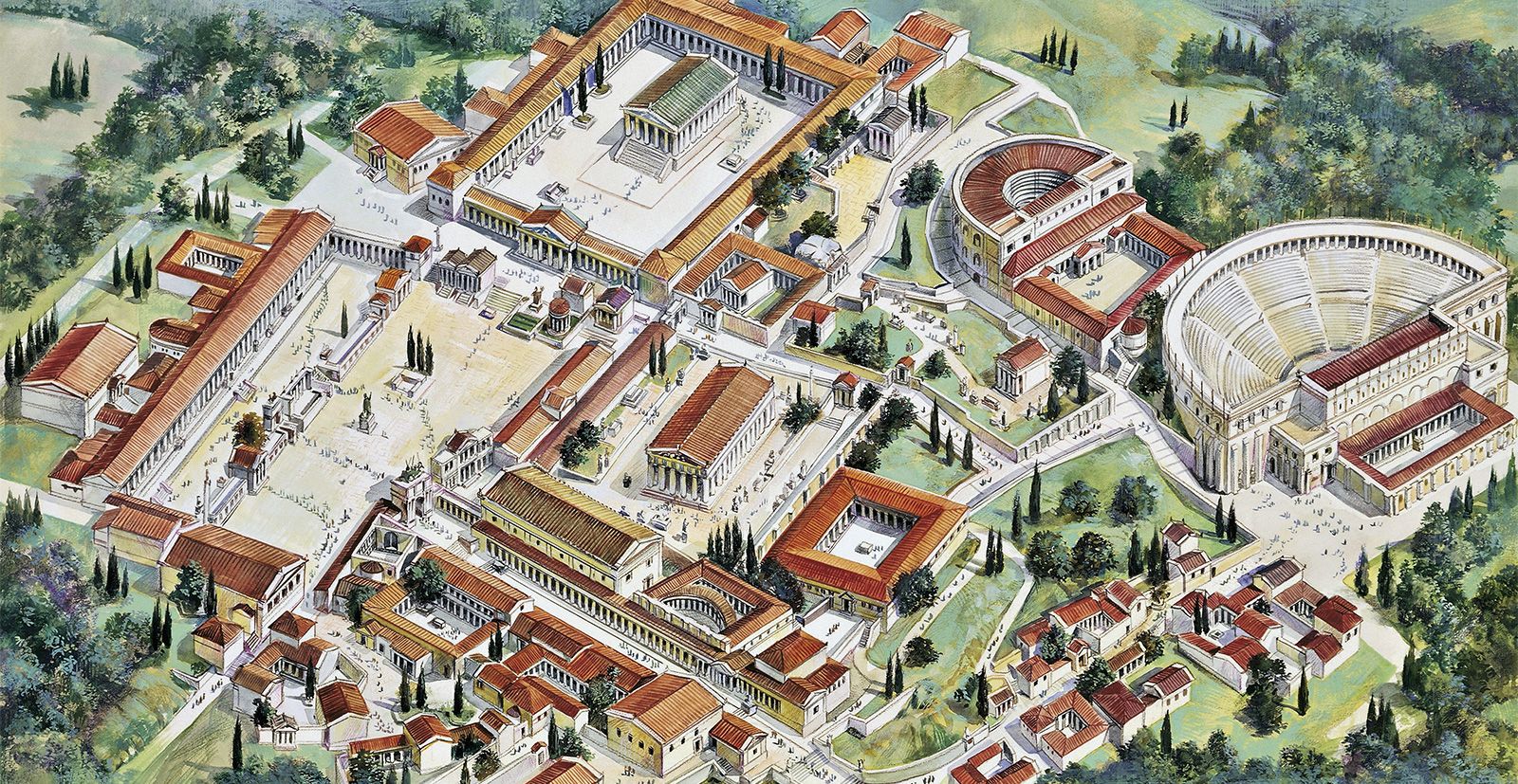 Город Афины В Древней Греции