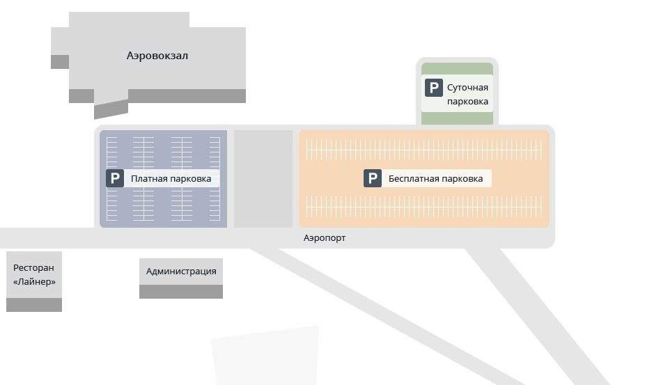 Схема парковки аэропорта кольцово екатеринбург