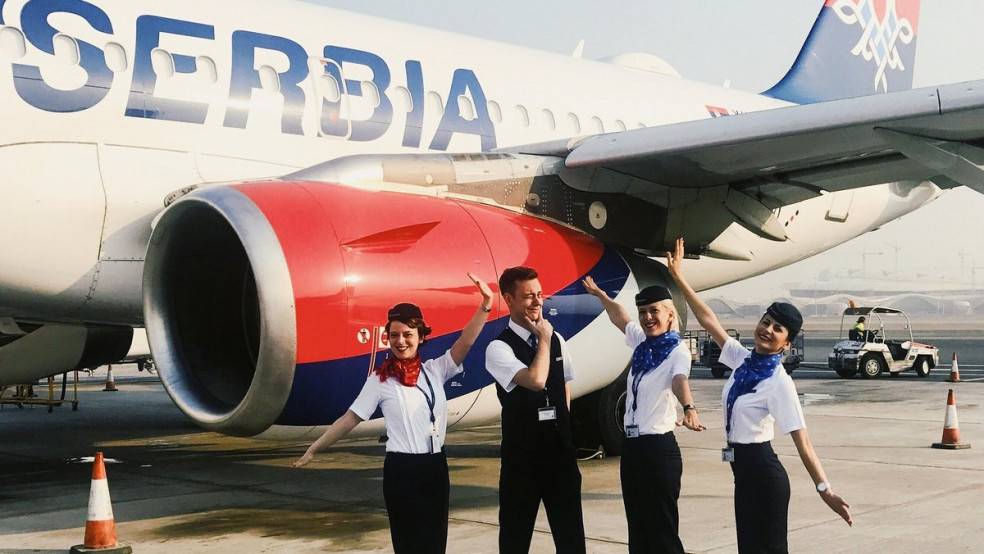 Авиакомпания air serbia