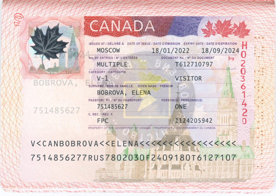 Виза в канаду для россиян 2022: какая нужна, условия и порядок оформления туристической, рабочей и гостевой
