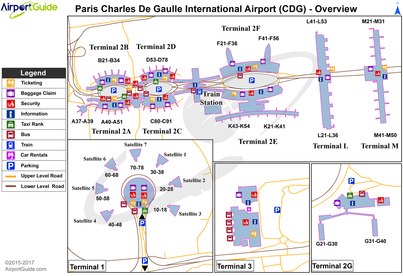 На чем можно добираться в париж из аэропорта шарль де голль?