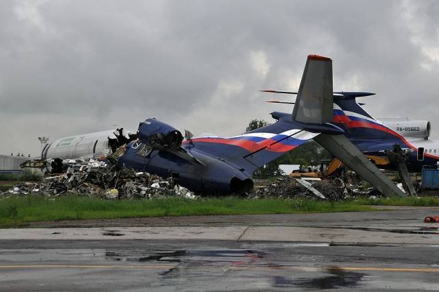 10 лет назад произошла катастрофа самолёта ту-134а в самаре — my aviation