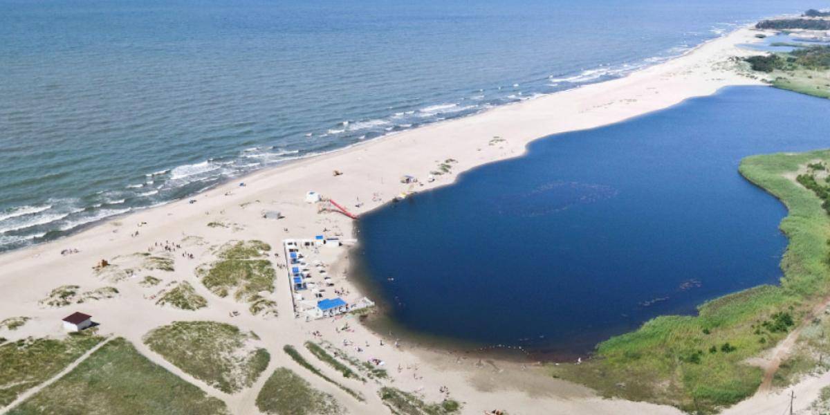Янтарный пляж, калининградская область. голубой пляж, флаг, поселок, фото, отзывы, отдых, на карте, как добраться