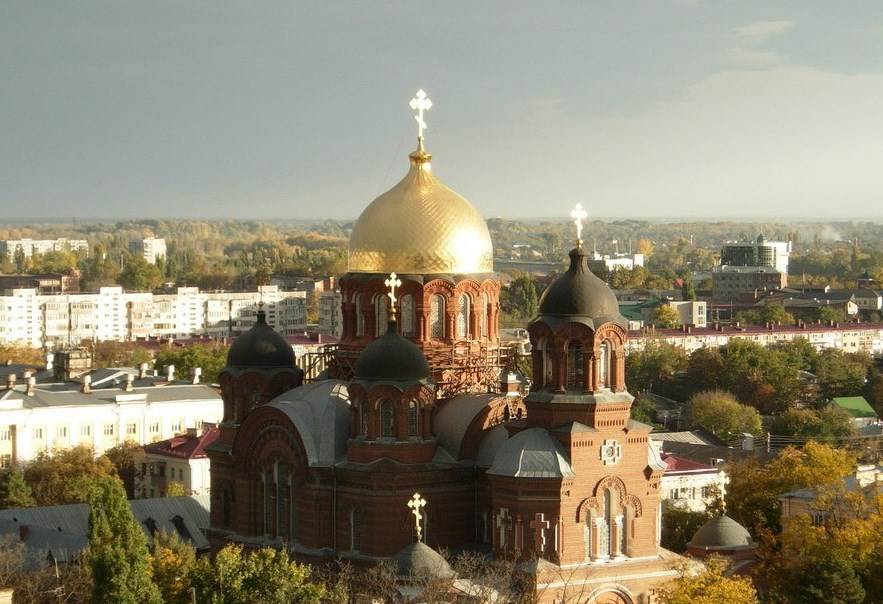Описание свято-екатерининского кафедрального собора в г. краснодар | православные паломничества