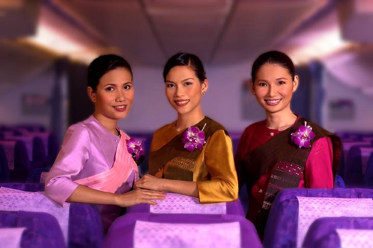 Thai airways — «шелковый полет»