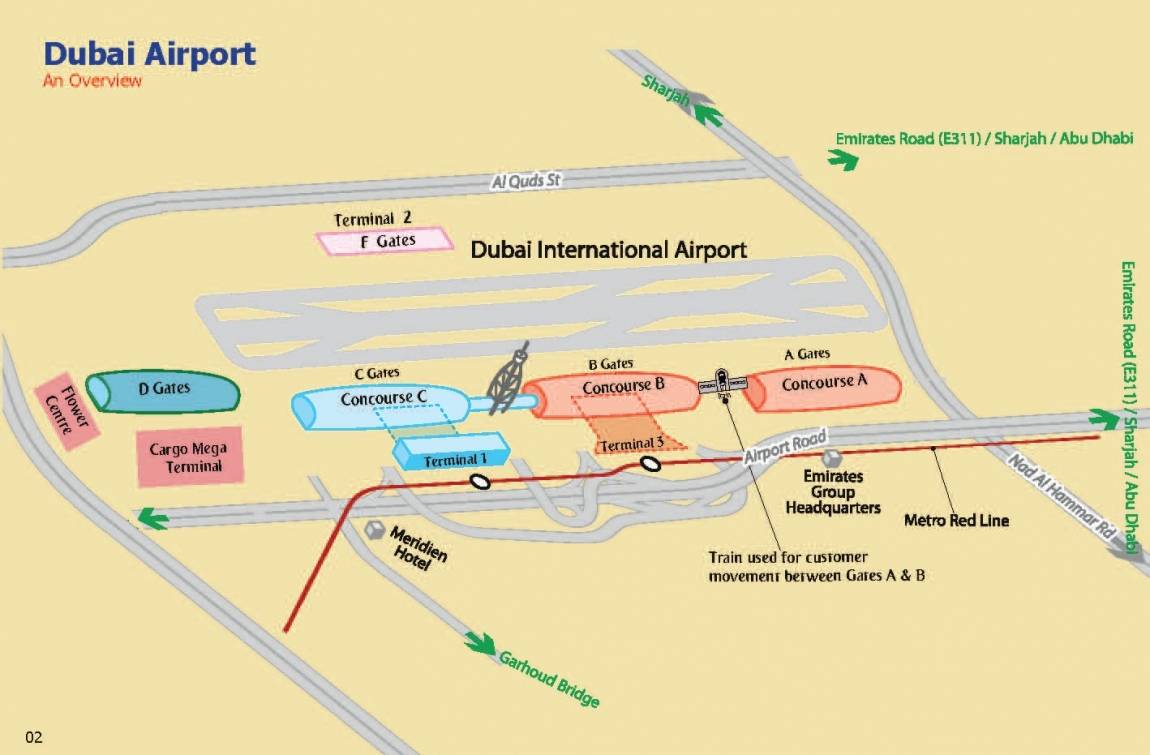 Полный список и описание аэропортов объединенных арабских эмират