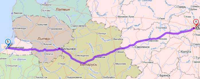 Поездка на машине из Москвы в Калининград: дороги, документы и важные моменты