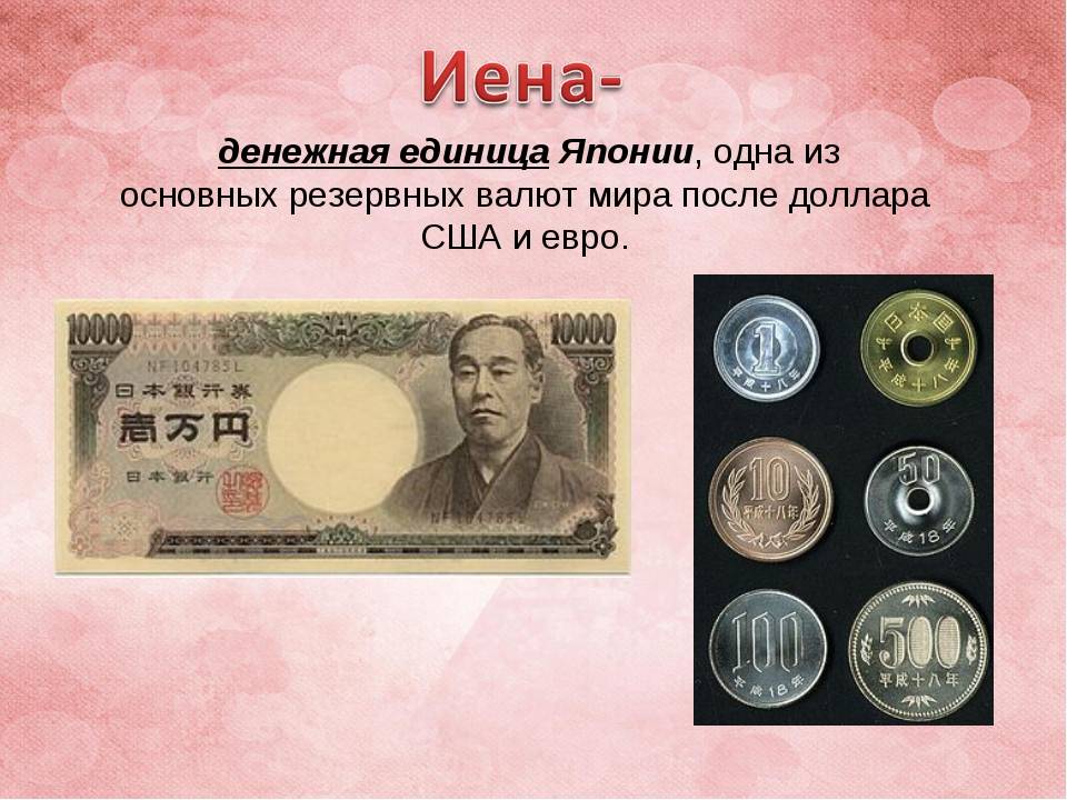 Курс японской иены