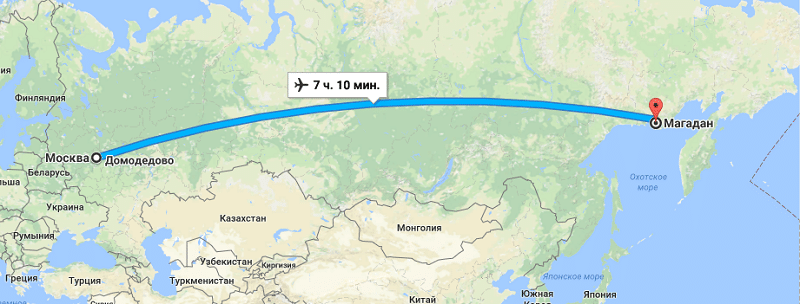 Расстояние от москвы до байкала - поездка на машине
