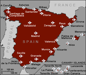 Аэропорты испании: от самых известных до самых необычных. испания по-русски - все о жизни в испании