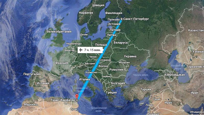 Сколько лететь из Москвы до Милана