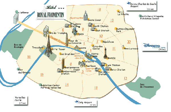 Французские аэропорты: описание, расположение, маршруты на карте