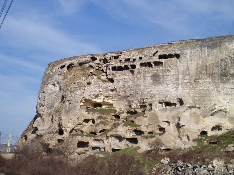 В инкерманский пещерный монастырь из поповки
