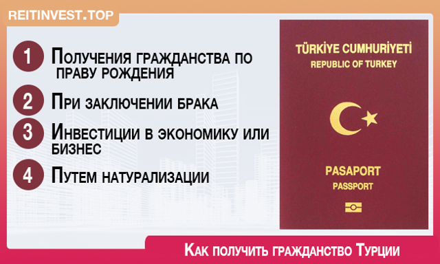 Как получить гражданство Турции гражданину России