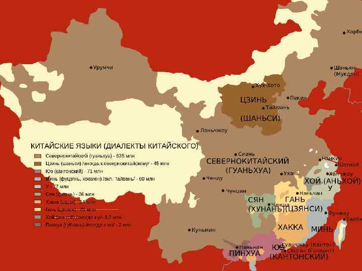 Сколько диалектов в китайском языке| особенности диалектов – free hsk