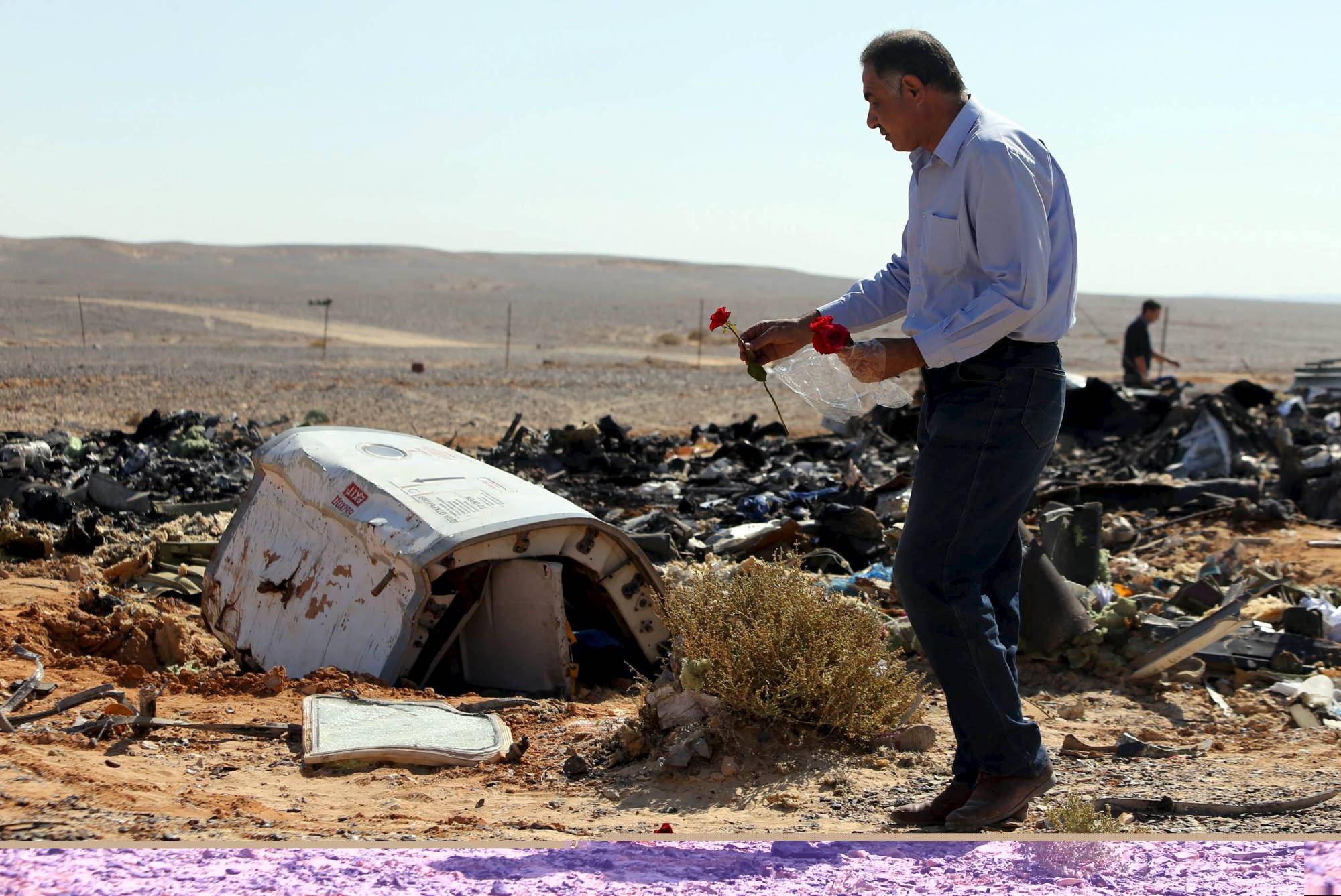 Крушение российского пассажирского самолета в египте.