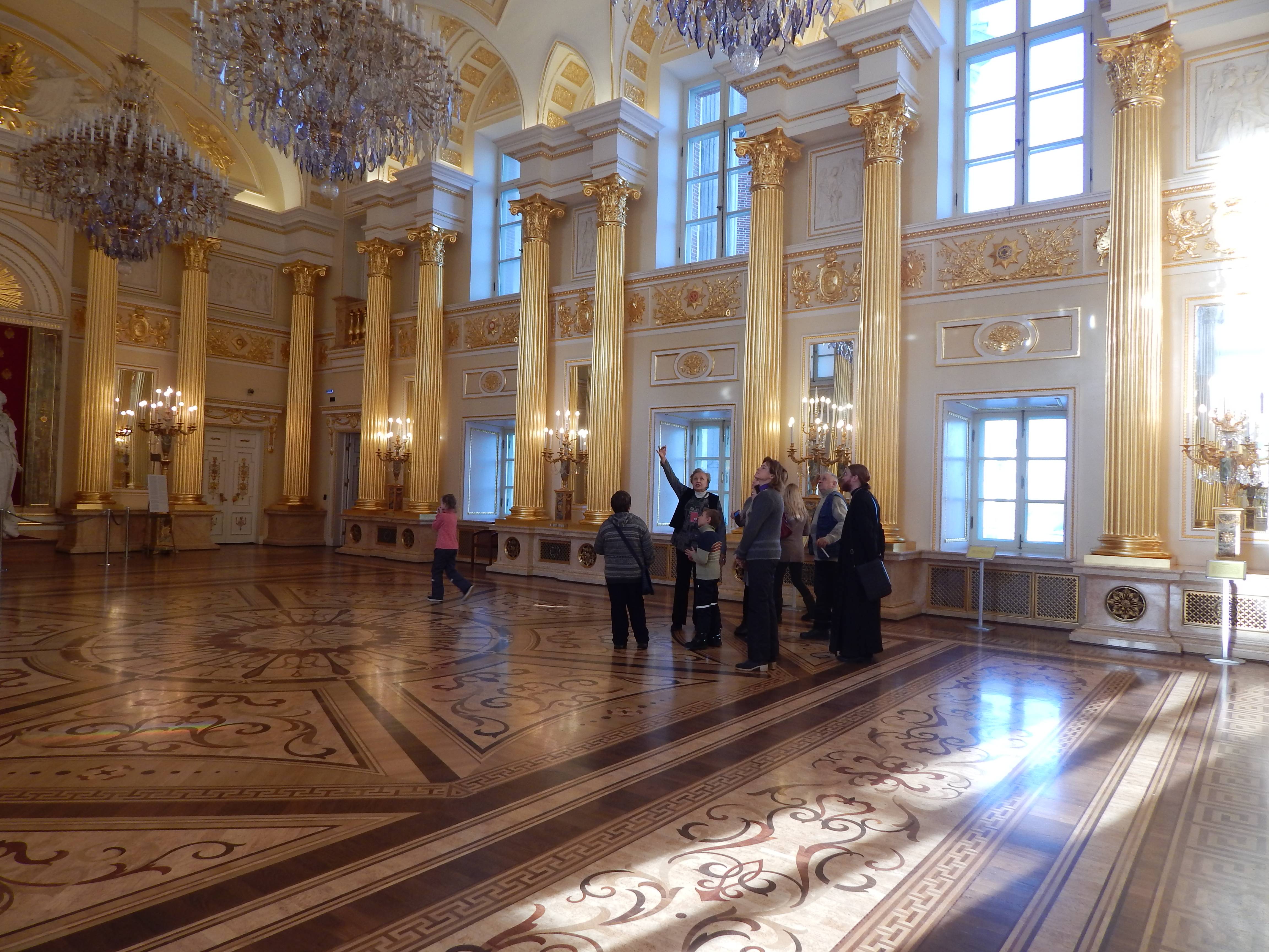 Экспозиции в большом дворце царицыно