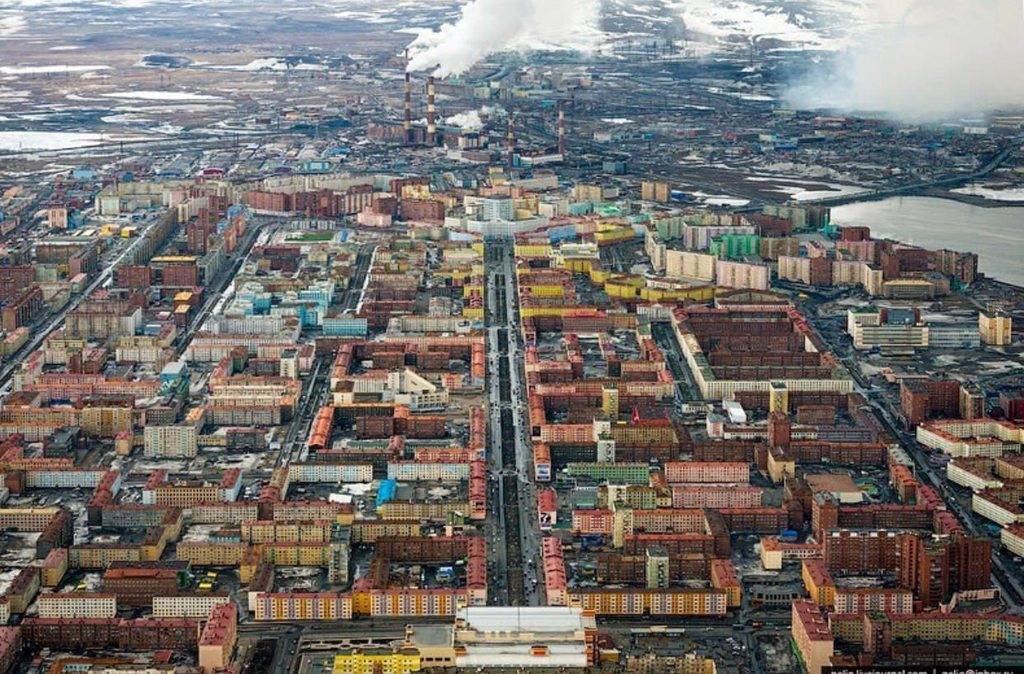 Город талнах красноярский край фото города