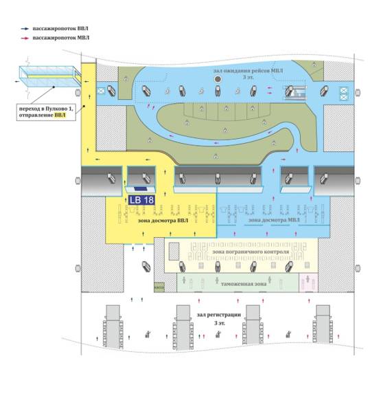 Пулково схема аэропорта внутри