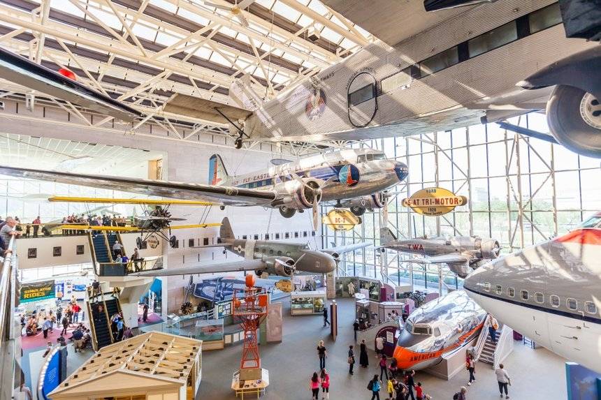 Национальный музей авиации и космонавтикисодержание а также история [ править ]