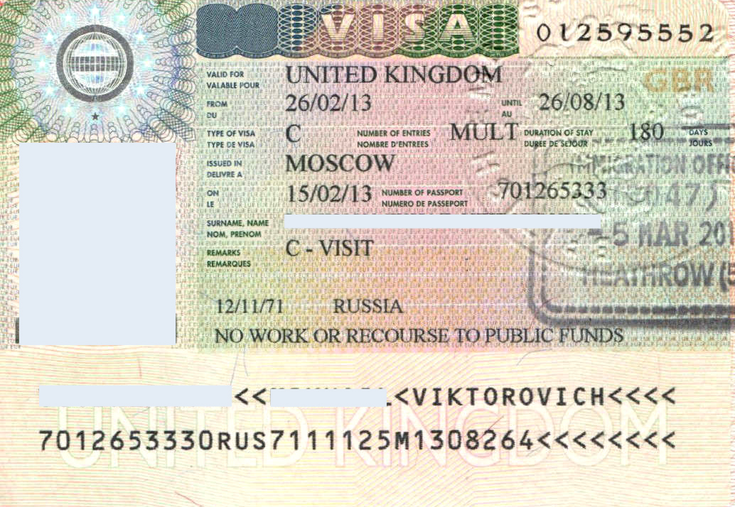 Виза в великобританию (англию) для россиян в 2020 году