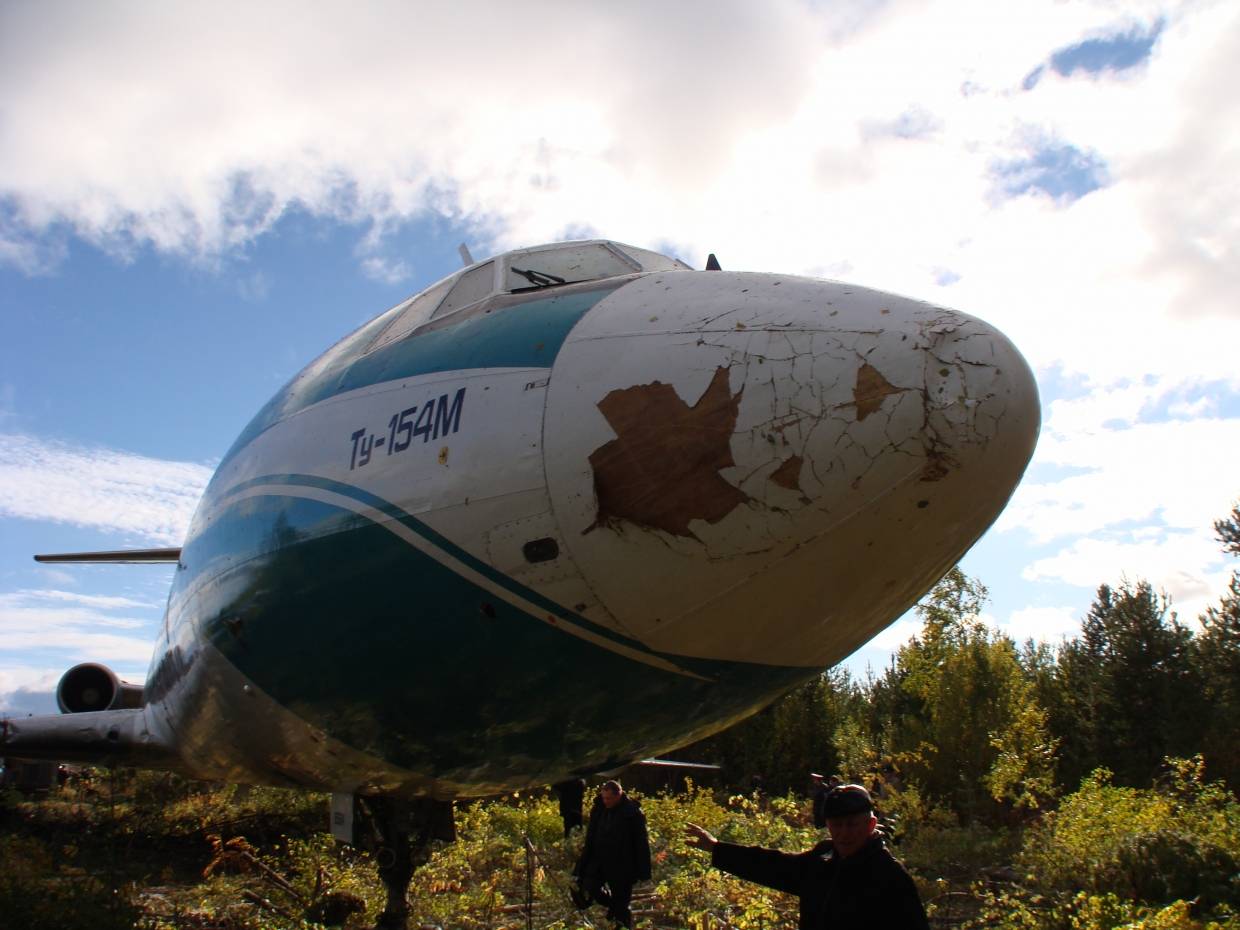 Аварийная посадка ту-154 в ижме - wi-ki.ru c комментариями