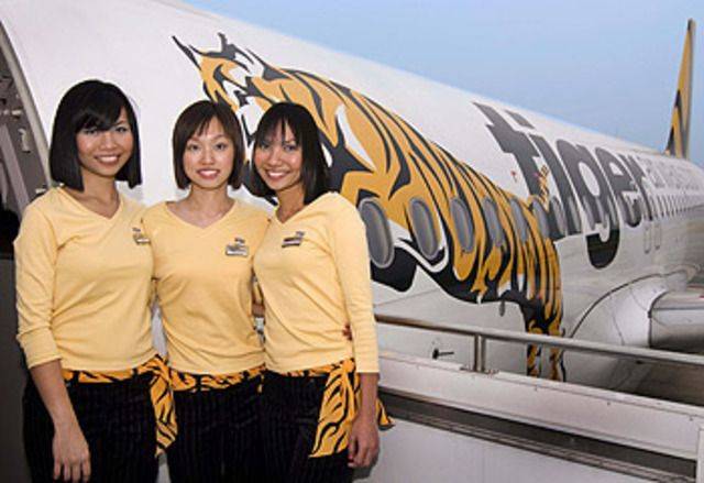 Tiger airways tr2182 - singapore, сингапур