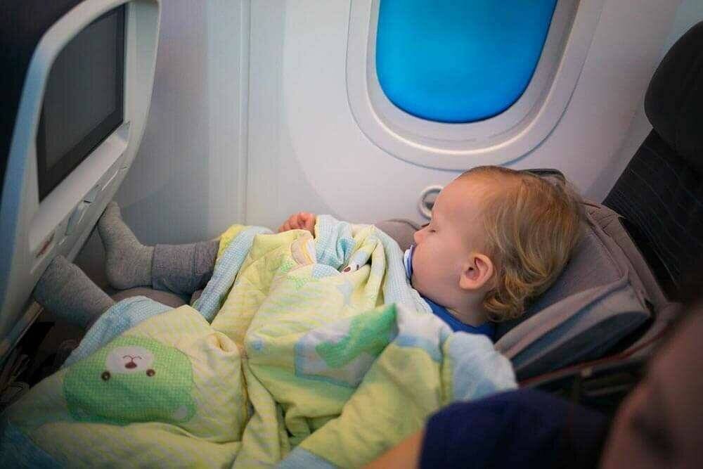 ребенок грудной самолет билет