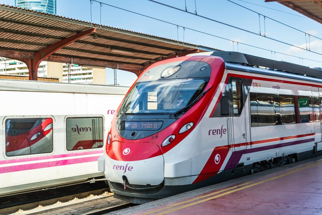 Железнодорожный транспорт в испании