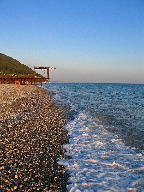 Список морских курортов и пляжи абхазии