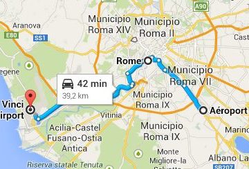Как добраться из аэропорта в рим