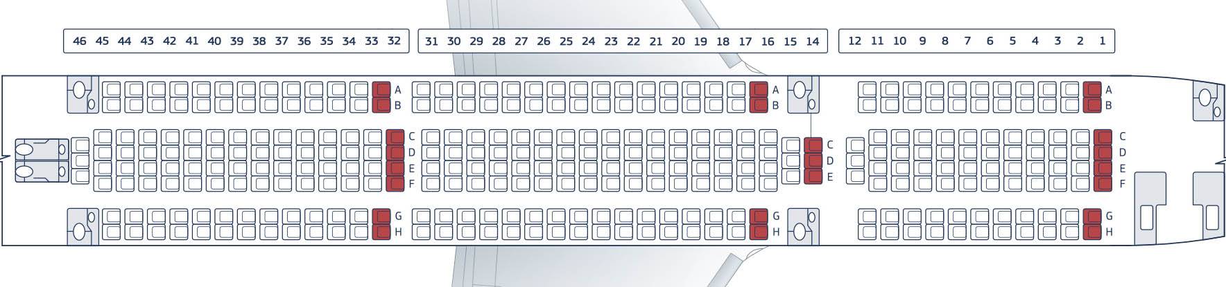 Боинг 767 300 - описание, схема салона и лучшие места