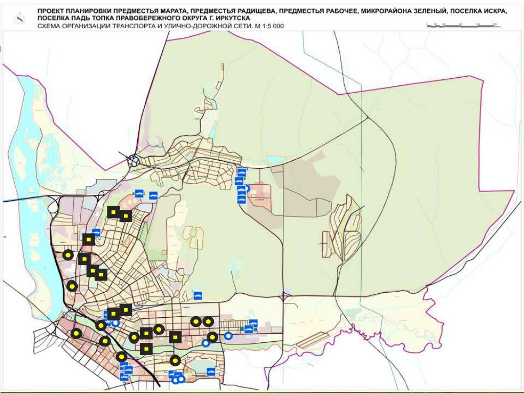 Проект планировки иркутск