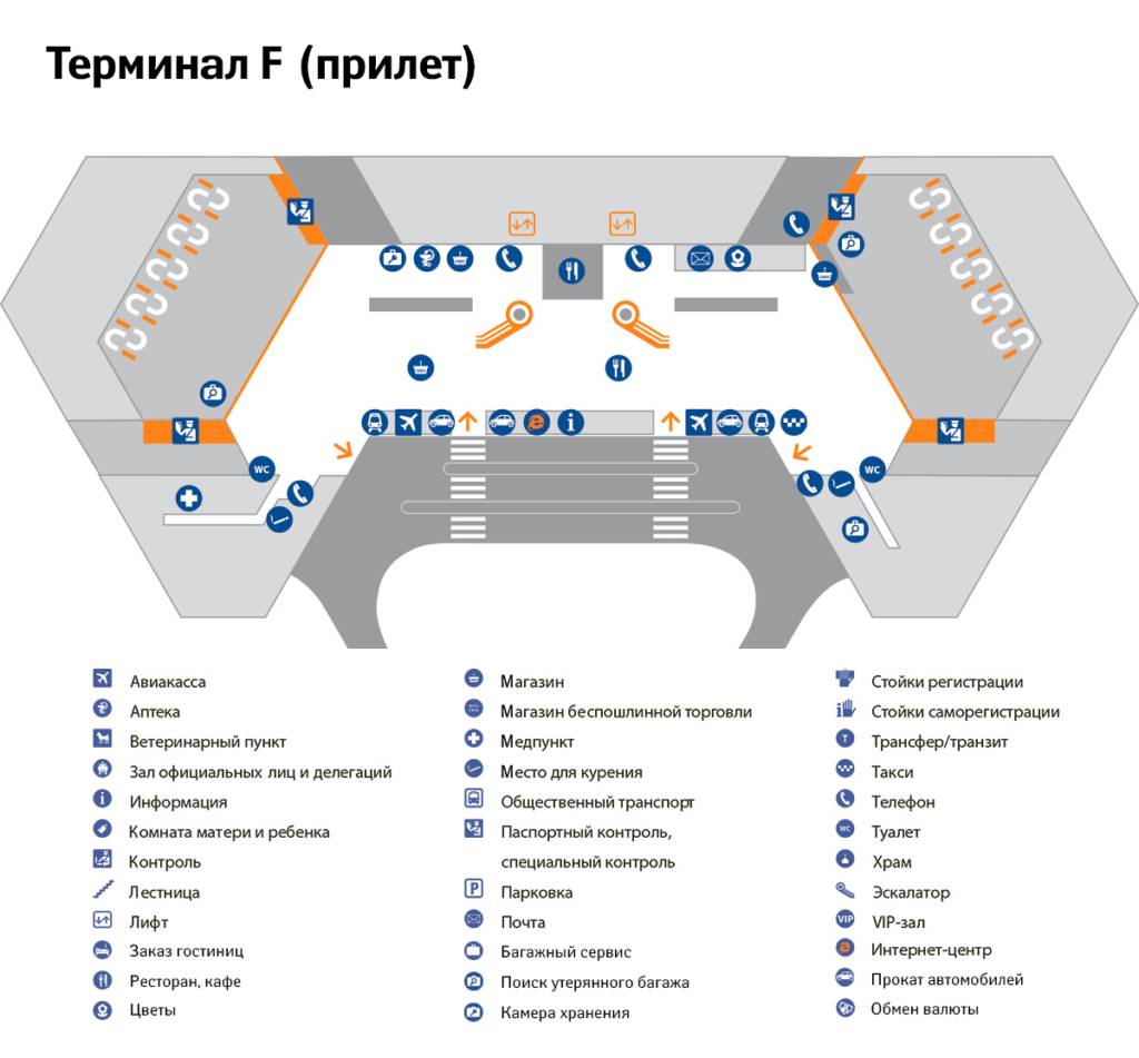 Аэропорт шереметьево и его терминалы: что надо знать о них
