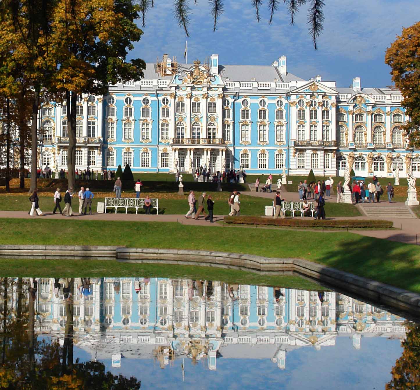 екатерининский дворец в павловске