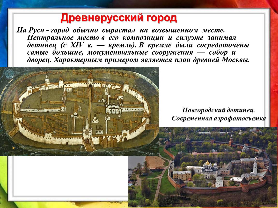 Презентация на тему история городов древней руси