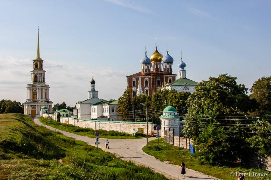 Достопримечательности рязани (рязанский кремль, архитектура, памятники)