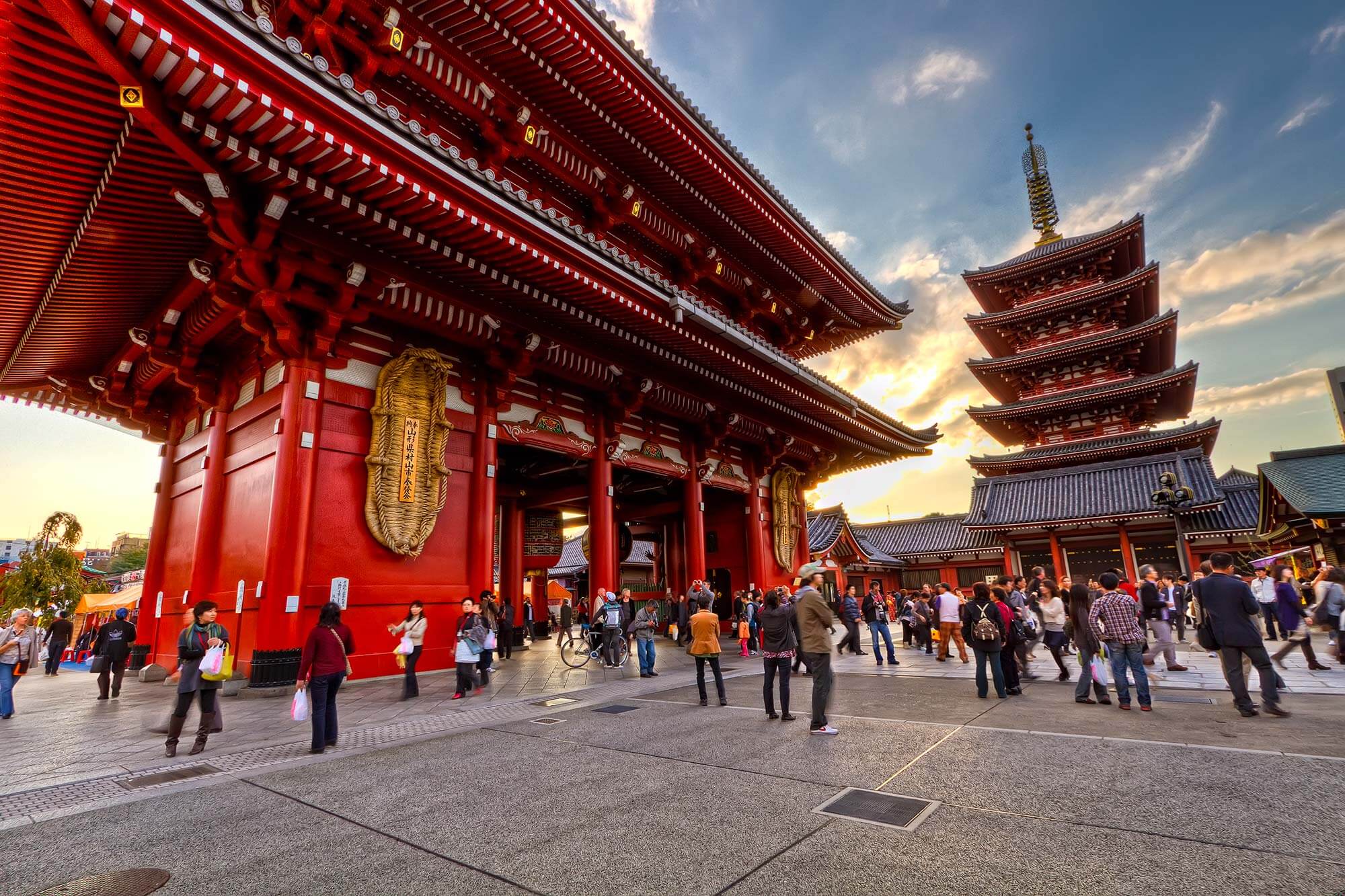Храм Сэнсо-дзи Токио