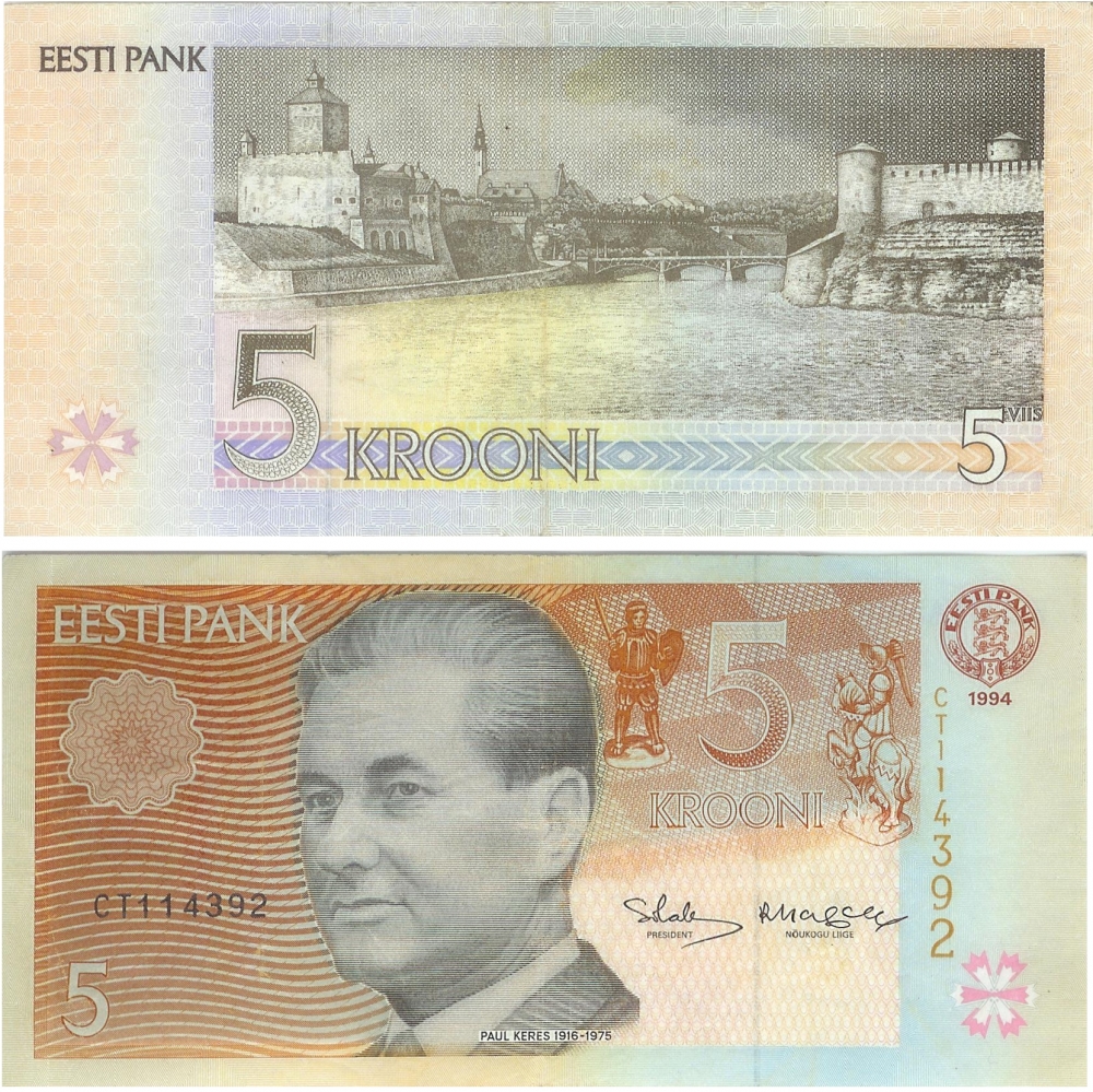 Как называется денежная единица в эстонии сейчас и какая валюта была в прошлом?