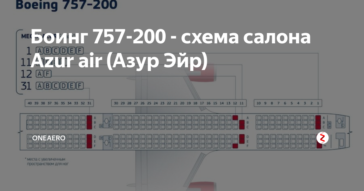 Боинг 757-200: схема салона, лучшие места, худшие места